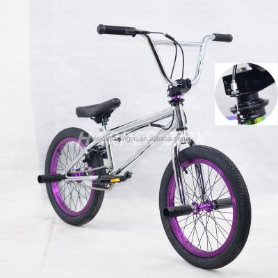 China Street action ready 18 inch freestyle bmx bike for stunt in various colors with 360 degree gyro rotator for sale