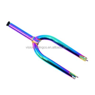 China Good quality BMX bicycle fork made with Chromoly CRMO 4130 for BMX and dirtjumper for sale