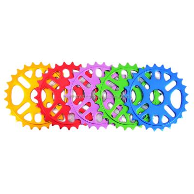 China 6061 Aluminum Alloy BMX Sprockets Stock Ready Sprocket 25T With Various Colors for sale