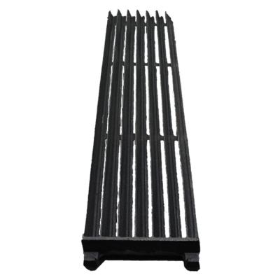 China heavy duty cast iron grates with special vents char broilers Slanted cooking surface 102570 for sale