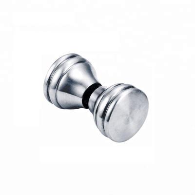 China Stainless Steel Door Handle Accessories Shower Room Door Knob 8-12mm Minimalist Glass Flush Glass Sliding Glass Door Handle for sale