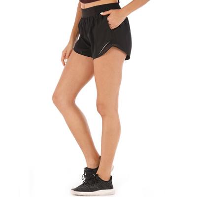 China Breathable Reflective 2 in 1 Workout Athletic Gym Yoga Shorts for Softball Soccer & Football Running Shorts with Liner tennis shorts for sale