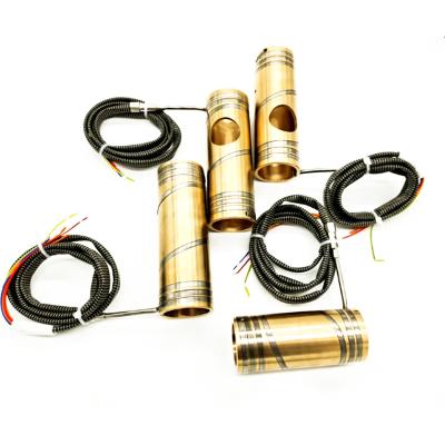 China Plastics Mold OEM High Quality Nozzle Heater Pressed Hot Runner Heater Element Brass Coil Heater for sale