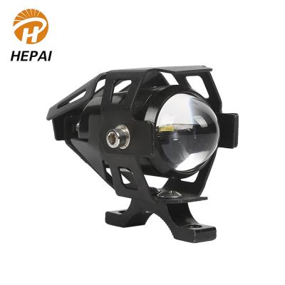 China Angel Eye Waterproof Aluminum High Low Beam Headlamp Hard Light Bulb Led Motorcycle Lights for sale