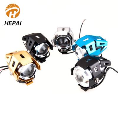 China Tough Light Top 12v Led Car Light Bulb Motorcycle 5w Bike Spot Lens Aluminum Housing Turn Signal Headlight for sale