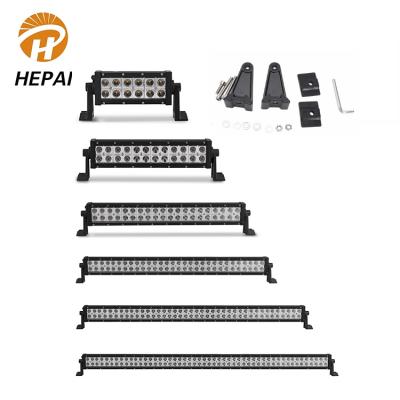 China Flash Strobe Light Bar Long Dual Row Driving 36W 72W 120W 180W 240W 300W Work Lights For UTV ATV Trucks Off Road LED Light Bar for sale