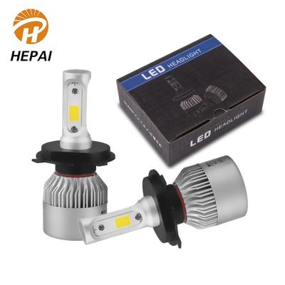 China Ip68 24W Waterproof H4 H11 H7 Normal Light Easy Mounted Aluminum Auto Car Led Headlight Bulb for sale