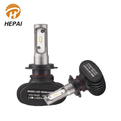 China Automobile lamp IP68 H7 H4 H11 9006 9005 6500K 12V auto headlight CSP S1 h4 led headlight for sale