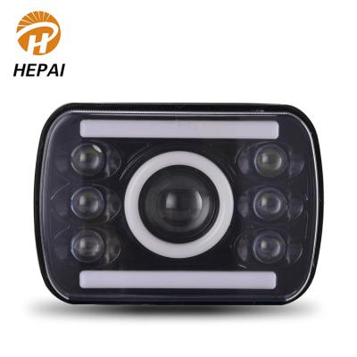 China Auto led headlight newest innovation low voltage ip68 car spottruck square auto lamp 24v led laser work light for sale