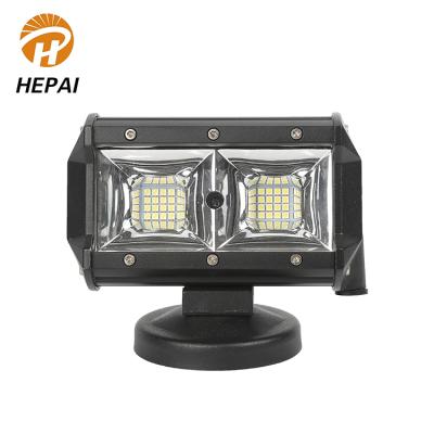 China Automobile Lamp Good Heat Aluminum Car High-Low Turn Signal Accessories Driving Auto Dual Head Work Led Light Bar for sale