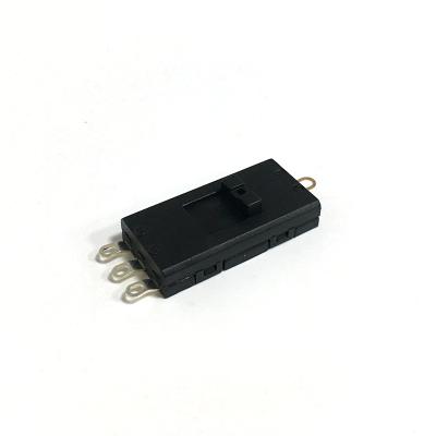 China ALL MATERIALS ARE ON RoHS COMPLIANT KND-1-MS002-R2 ON ON Three Way Micro Miniature Slide Switch for sale