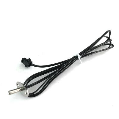 China Glass Penetrated TEMP-120Temperature Sensor Wire Temp Detector 120mm for sale