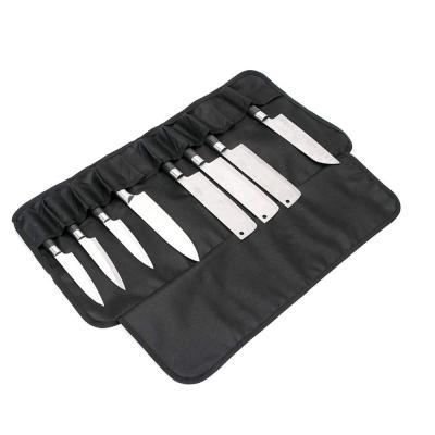 China Eco-freindly; Portable Chefs Kit Storage Bags Knife Lightweight Travel Picnic Roll Set With Bag for sale