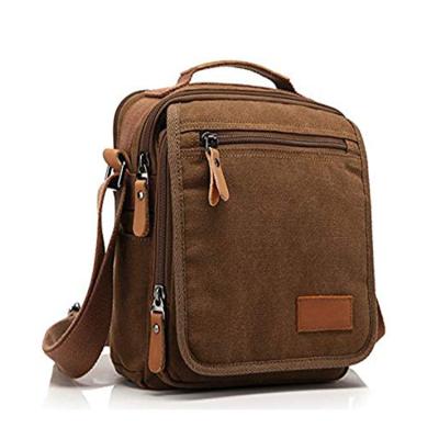 China Other Vintage Canvas Shoulder Bag Multifunction Work Field Bag for sale