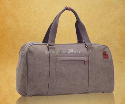 China Fashion China Manufacturer Promotion High Capacity Canvas Bag Travel Waxed Canvas Bag for sale