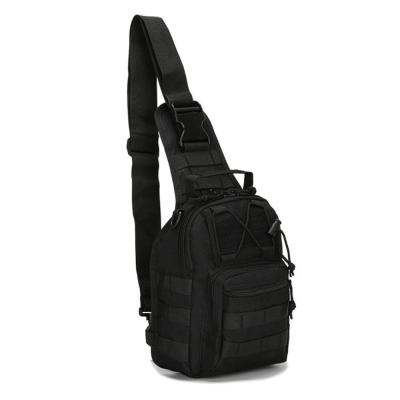 China Multifunctional Polyester Sling Chest Bag Military Shoulder Daypack Tactical Backpack for sale