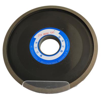 China Diamond Grinding Wheels For Sharpening Tungsten Carbide Saw Blade Good Quality Special Design Custom Diamond Top Grinding Wheel For Hard Alloy DM 3.3 Thickness for sale