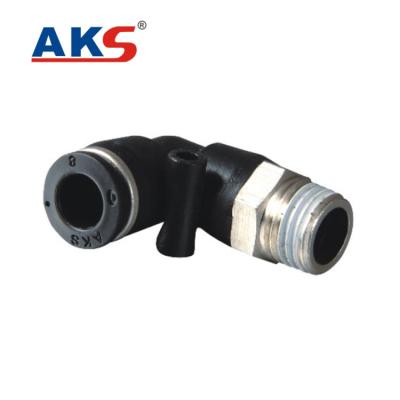 China Air AKS PL Pneumatic Fit Brass Copper Plastic Connector for sale