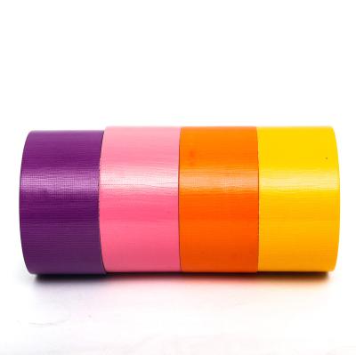 China Waterproof Personalize And Transparent Manufacturer Price Cloth Color Adhesive Tape With Fiber for sale