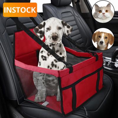 China Dekohm Wholesale Breathable Luxury Folding Travel Portable Pet Basket Dog Car Hammock Carrier for sale