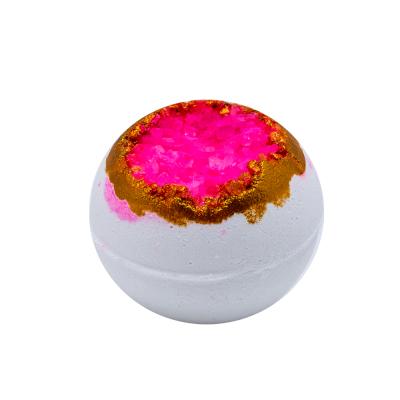 China natural & Epson Organic Ingredients Organic Natural Bath Salt Bath Bomb Essential Oil Fizzy Colorful Shower for sale