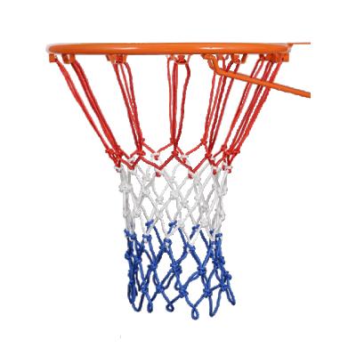 China High Tensile Competition School Basketball Net Mesh 21 Inch Nylon/Polyester Weave Basketball Net D-1022 for sale