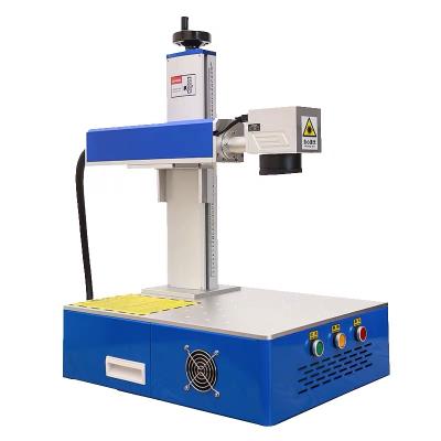 China High Quality Mini Laser Marking Machine Portable Laser Fiber Metal Laser Marking Machine 20w 30w 50w for sale