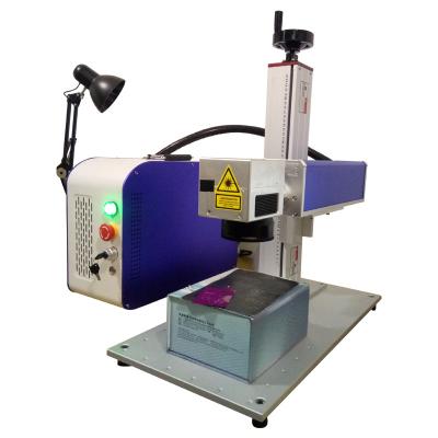 China Enclosed laser fiber laser marking mopa color metal mobile phone logo fiber laser marking machine for sale