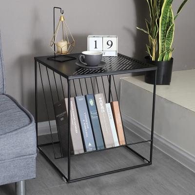 China Iron Triangle Modern Minimalist Nordic Isometric Square Table Home Decoration for sale