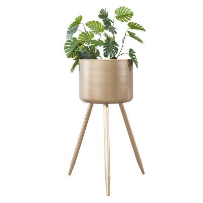 China Nordic Simple Design Metal Garden Decor Plant Flower Pot Holder for sale