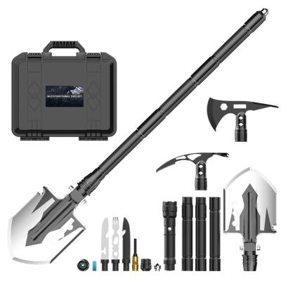 China Survival camping hike. Multifunctional Shovel Ax Car Kit Multifunctional Shovel Ax Car Tool Box Set Tactical Pickaxe Survival Off-roading Tool .driving tools .explroing Military Multifunctional Camping Survival for sale