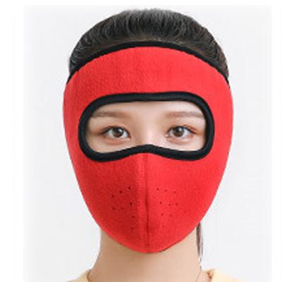 China Wholesale High Quality Warm Face Mask Double Layer Fleece Riding Mask Skiing Outdoor Face Mask Winter Windproof for sale