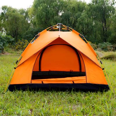 China Portable High Quality 3-4 Person Camping Tents Spring Automatic Tent Camping Family 4 Season Large Family Outdoor Tent for sale