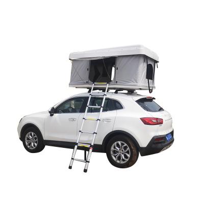 China Straight tie type 4*4 car camping SUV car roof top tent shell top cover hard roof top tent for sale for sale