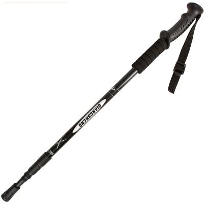 China 2021 Lightweight Telescopic Traveling Hiking Pole Shockproof Non-Slip Trekking Outdoor Camping Walking Stick Poles for sale