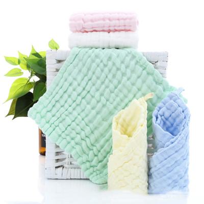 China Wholesale High Quality Super Soft Baby Wash 6 Layer Muslin Towel Muslin Fabrics Safe For Baby Kids for sale