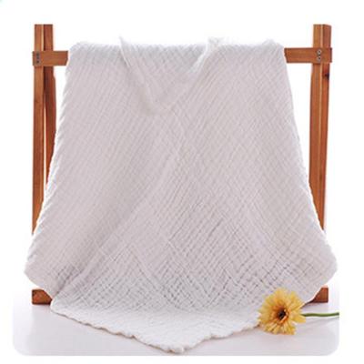 China Hypoallergenic 6 Layers Baby Muslin Bath Towel Soft Newborn Muslin Wraps Cotton Baby Gauze Wrap Blanket for sale