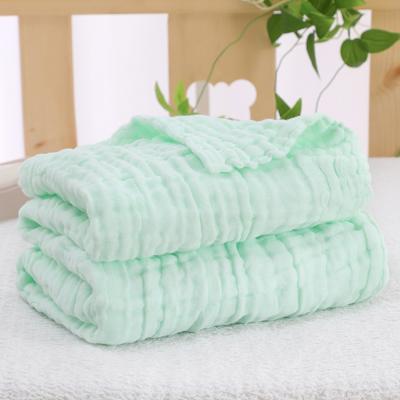 China Hypoallergenic Soft Baby Blankets For Newborns Muslin Baby Bath Towel Washcloth Cotton Wrap Muslin Solid Fluffy Baby Wraps Covering for sale