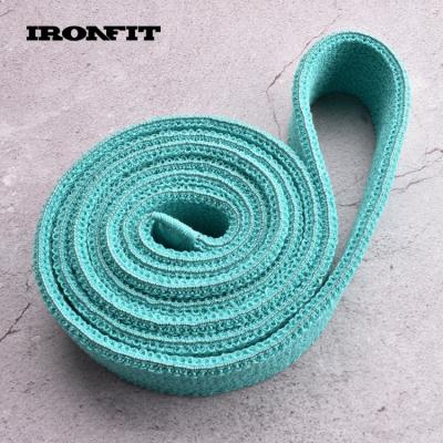 China Cotton Home Gym 2080mm Fabric Fitness Exercise Resistance Band Elastic Band for sale