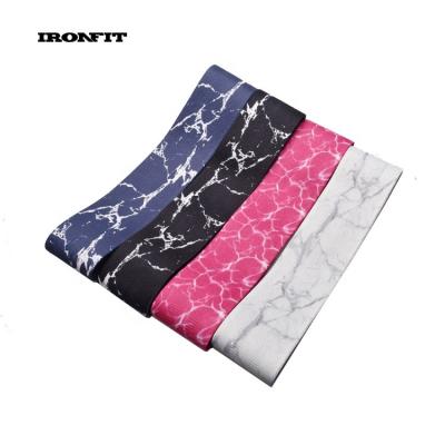 China Deep Hip Squat Band / Booty Exercise / Warm Up Custom Marble Pattern Fitness Booty Exercise Bands Hip Circle for sale