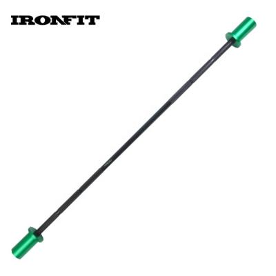 China Kids Lifting Gym Training Equipment Aluminum Weight Lifting Colored Kids Barbell Bar for sale