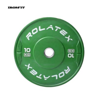 China Powerlifting Universal Custom Rubber Colored Bumper Plate With Wing Design for sale