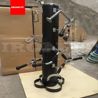 China Pipe Steel Vertical Fitness Tube Storage Cable Fixing Accessory Rack for sale