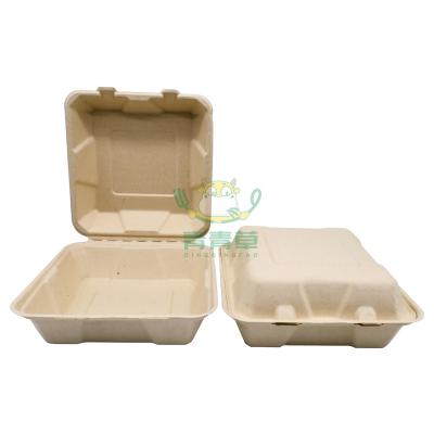 China Eco Friendly Pulp Paper Biodegradable Tray Bagasse Sugarcane Dinner Disposable Tray For Mooncake t/cake/luch/salad for sale