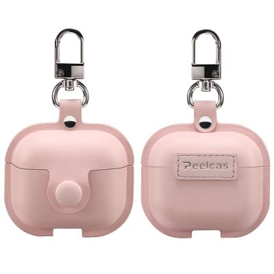 China Cute For Airpods 3 Case Fashion Cute PU Leather Shockproof Earphone Protective Case Eggshell For Airpods Case for sale