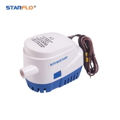 China Yacht STARFLO 12v 600GPH submersible bilge water pump with internal float switch /bilge automatic 12v pump for sale