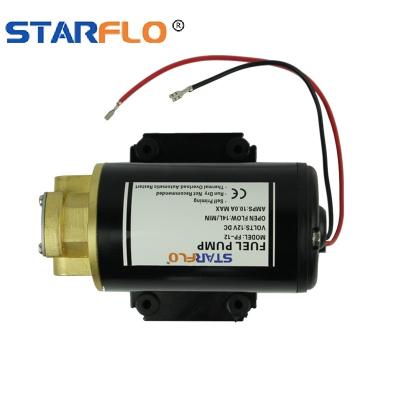 China STARFLO 14LPM 12V Small Mini Marine Electric Hydraulic Oil Transfer 10.0A Micro Gear Pump Oil For Diesel for sale