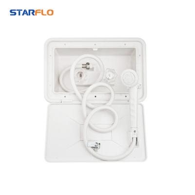 China With STARFLO Quick Turnout Connect RV Shower Box Camper Motorhome Caravan Boat Accessories Outdoor Marine for sale