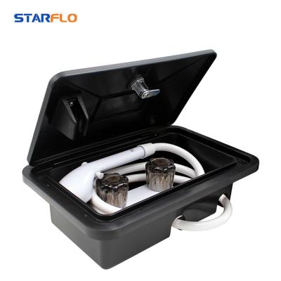 China With Turnout STARFLO RV Outdoor Outdoor Shower Box With Hose / External Shower With Lock For Caravan for sale