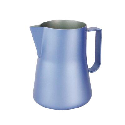 China Sustainable New Design 550ml Stainless Steel Bubble Milk Tea Cups Milk Jug Pitcher for sale